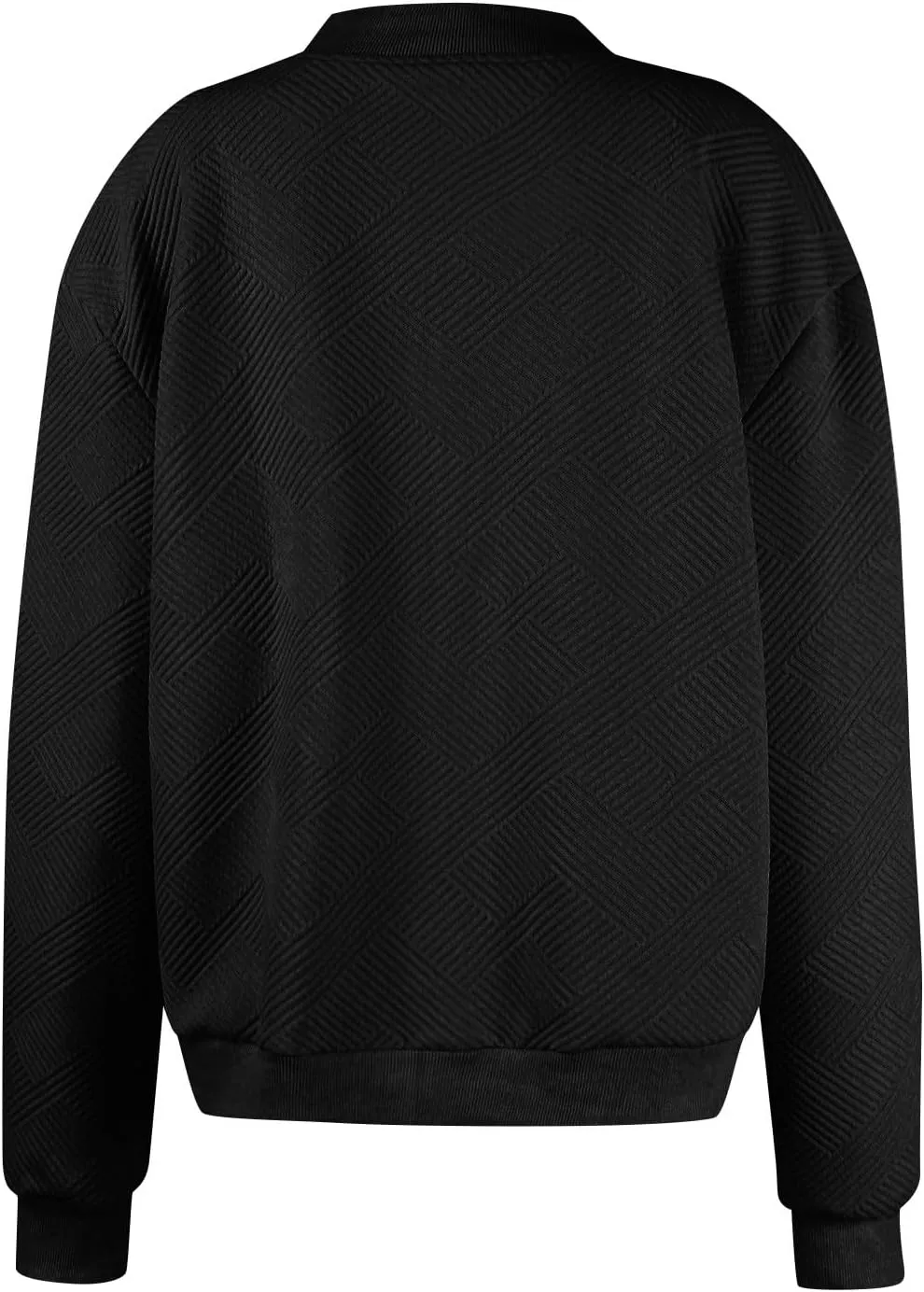 Fleece Jackets for Women Lightweight Full Zip Bomber Jacket Soft Long Sleeve Zip Up Hoodies Crew Neck Sweatshirt