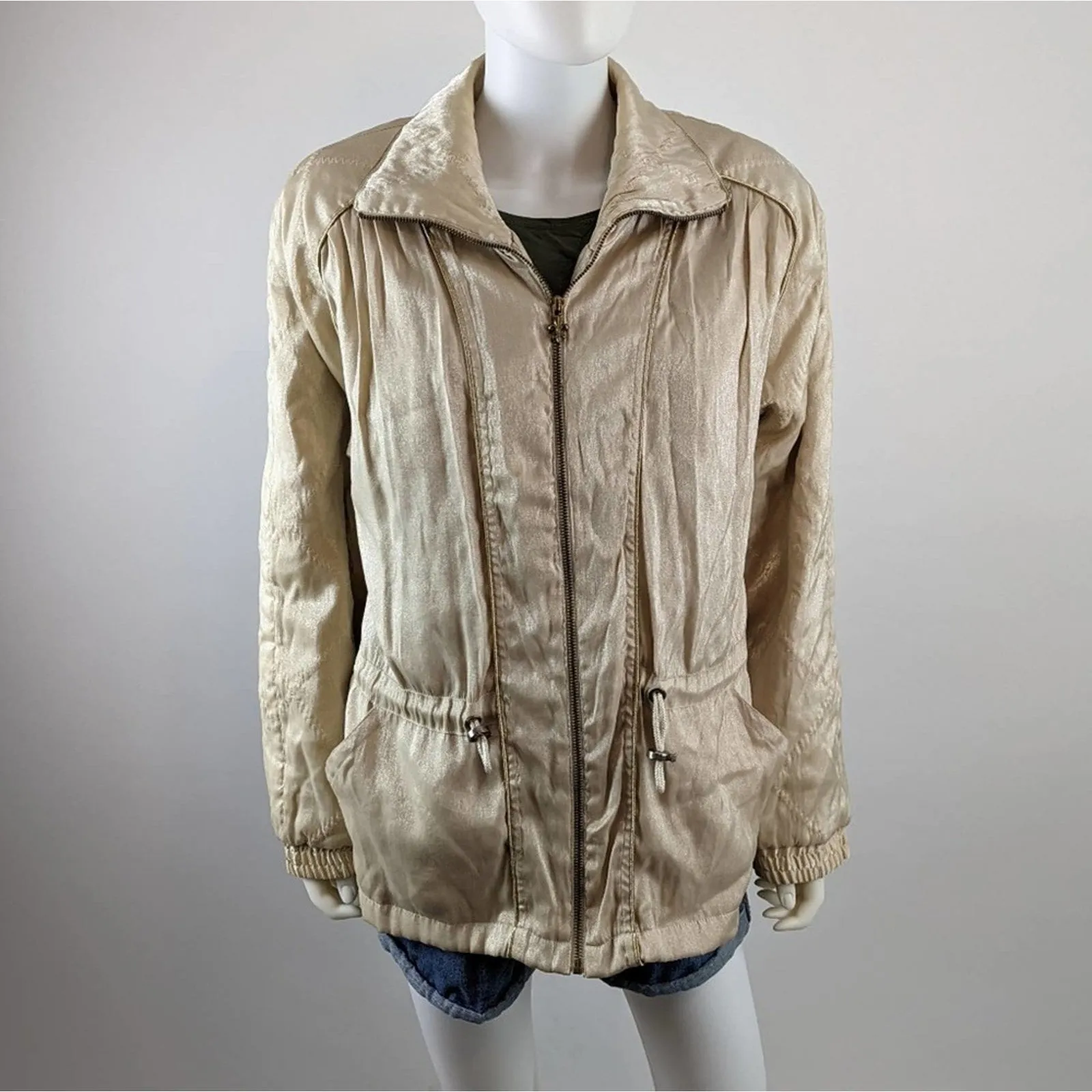 Vintage East West Gold Quilted Jacket