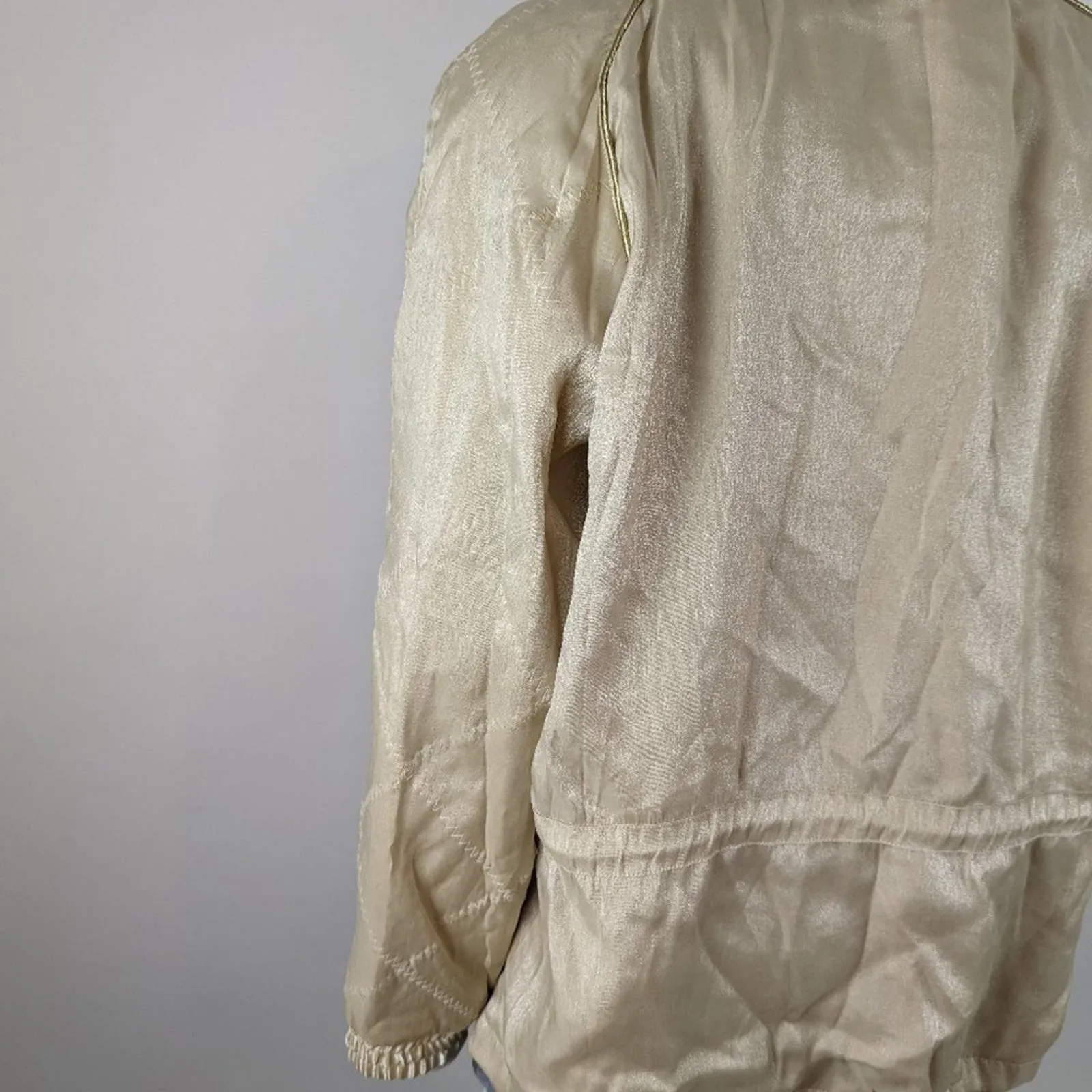 Vintage East West Gold Quilted Jacket