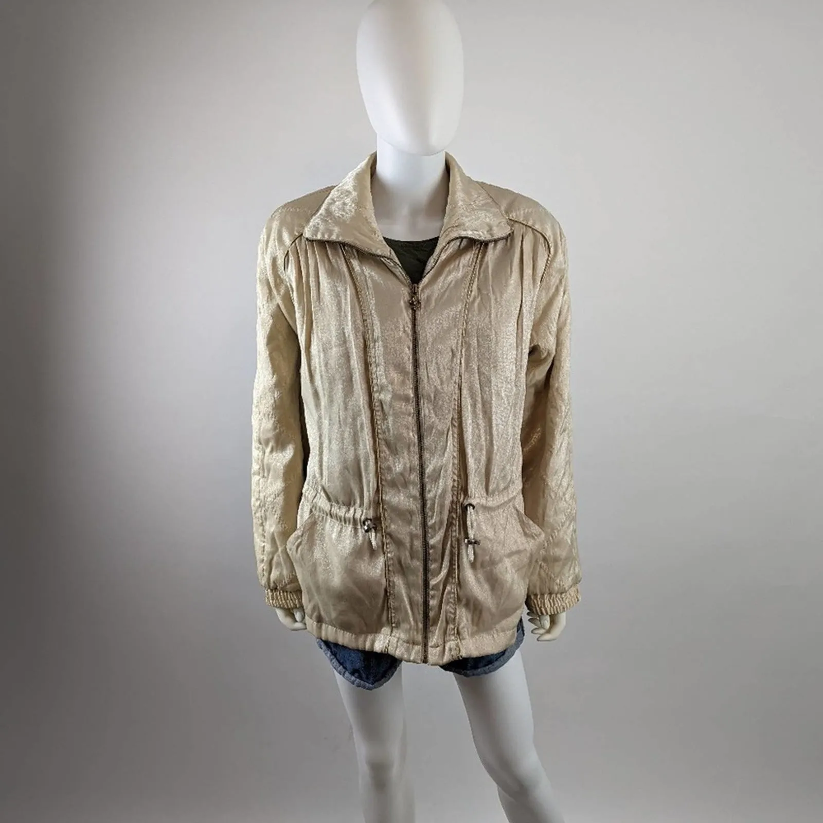 Vintage East West Gold Quilted Jacket