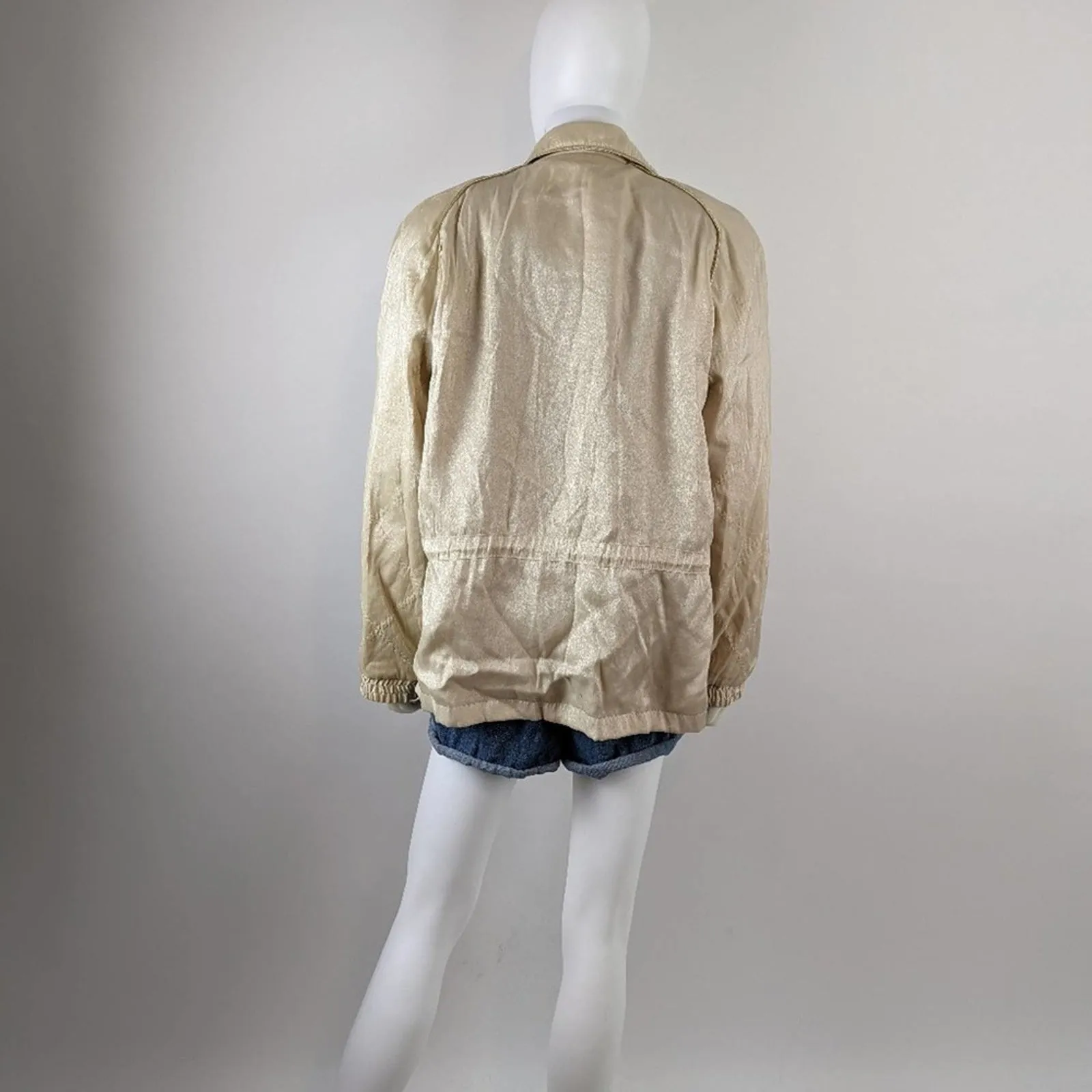 Vintage East West Gold Quilted Jacket