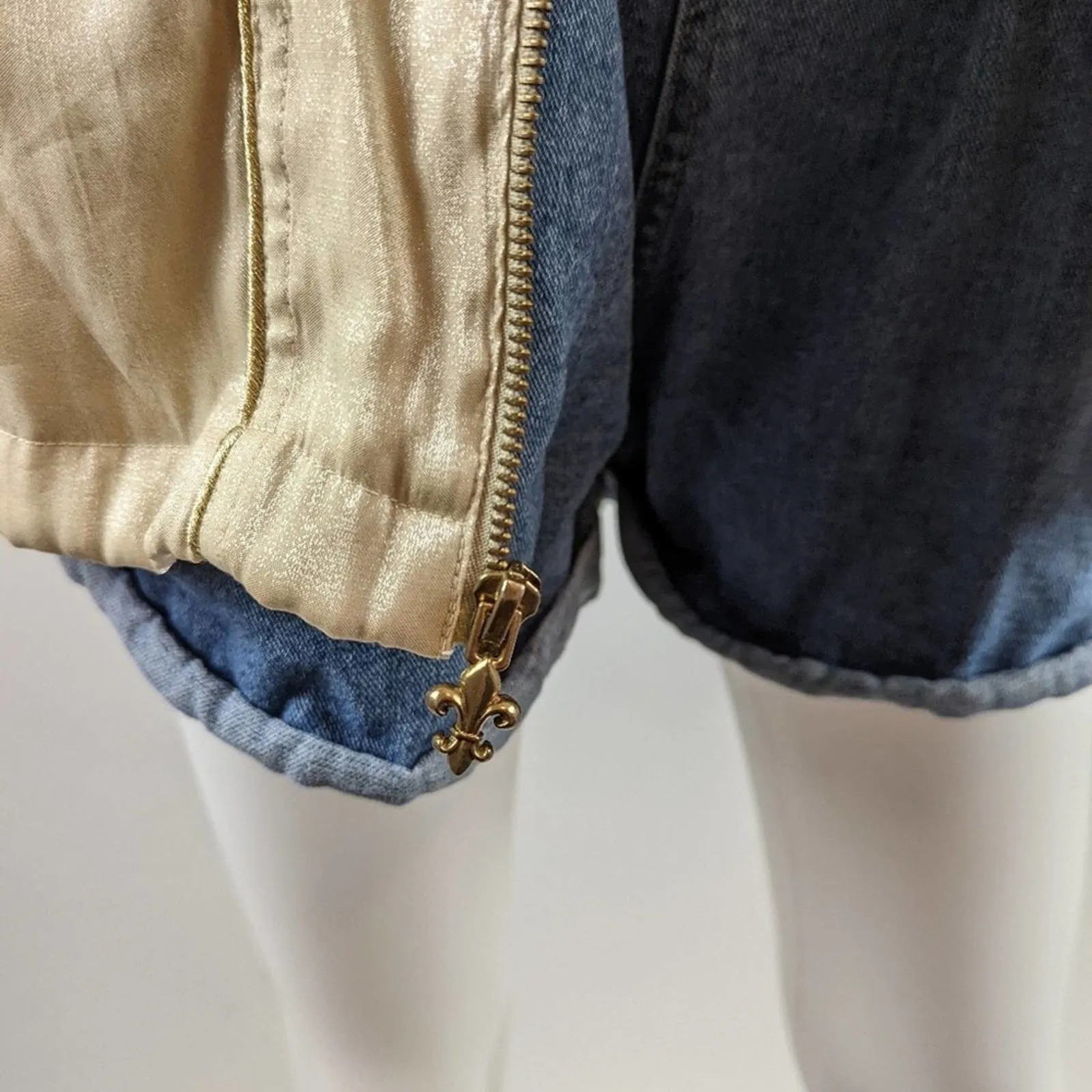 Vintage East West Gold Quilted Jacket
